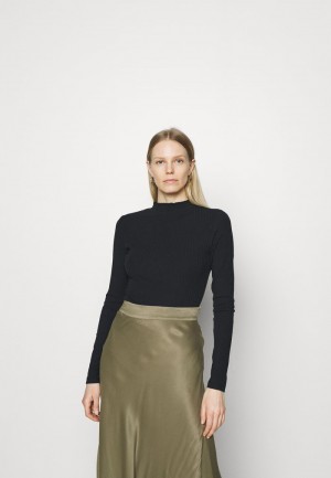 Anna Field Best Deal Jumper Pullover Dame Svarte | NO-NAVEM-1580