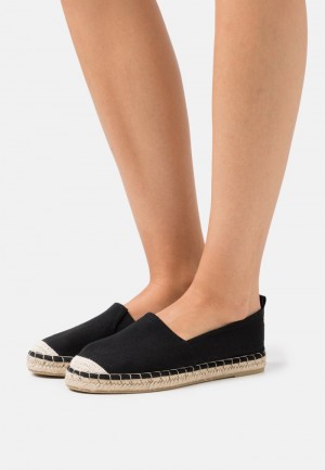 Anna Field Best Pirce Espadrilles Lave Sko Dame Svarte | NO-EMTPD-0276