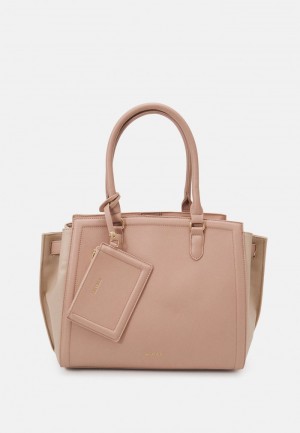 Anna Field Best Sale Tote Veske Dame Rosa | NO-ZHMXK-2985