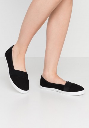 Anna Field Brand New Slip-Ons Lave Sko Dame Svarte | NO-UAGCO-8629