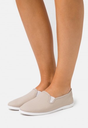 Anna Field Brand New Slip-Ons Lave Sko Dame Lyse Grå | NO-DAZBI-5021