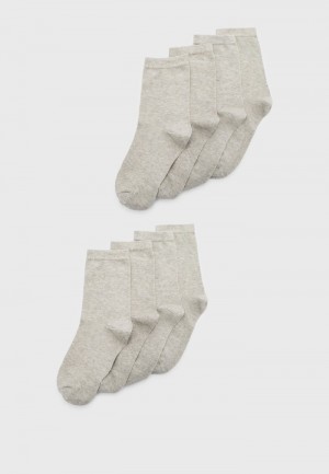 Anna Field Buy 8 Pack Ankle Strømper Dame Grå | NO-BJYFR-2307