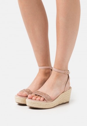 Anna Field Cheap Espadrilles Sandaler Dame Lyse Rosa | NO-VAHWX-8631