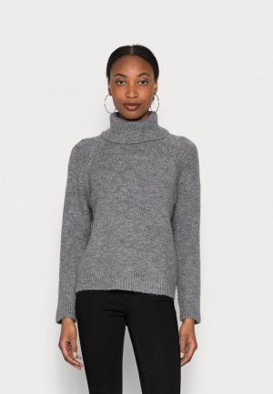 Anna Field Discount Jumper Pullover Dame Grå | NO-FMWIT-2453