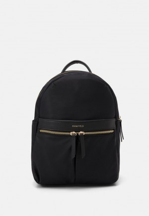 Anna Field Outlet Rucksack Ryggsekk Dame Svarte | NO-QWKCV-8952