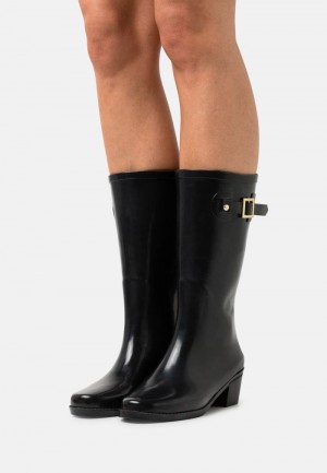 Anna Field Promo Wellies Støvler Dame Svarte | NO-CJSVX-7358