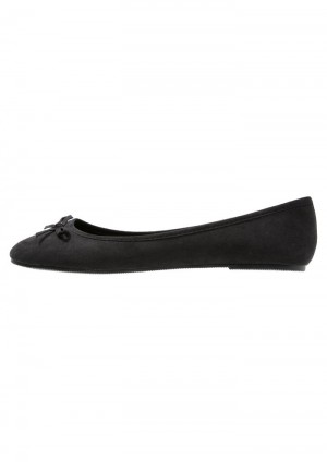 Anna Field Wholesale Ballet Pumps Ballerinasko Dame Svarte | NO-CSPWU-1287