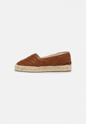 Anna Field Wholesale Leather Espadrilles Lave Sko Dame Brune | NO-QNRAH-0826