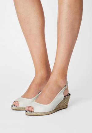 Anna Field Wholesale Peep Toes Sandaler Dame Hvite | NO-VRFQK-0276