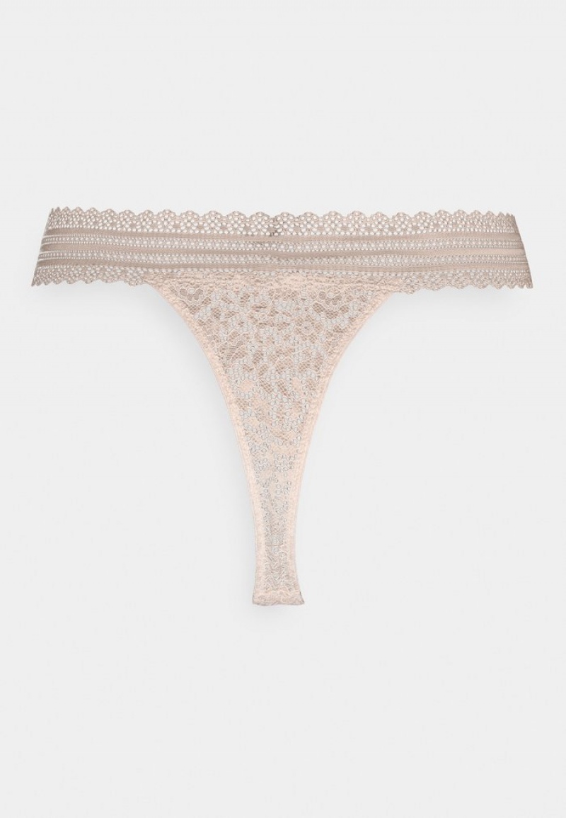 Anna Field Best Deal 5Pp Blonder Thong Dame Beige | NO-OCBRF-6839