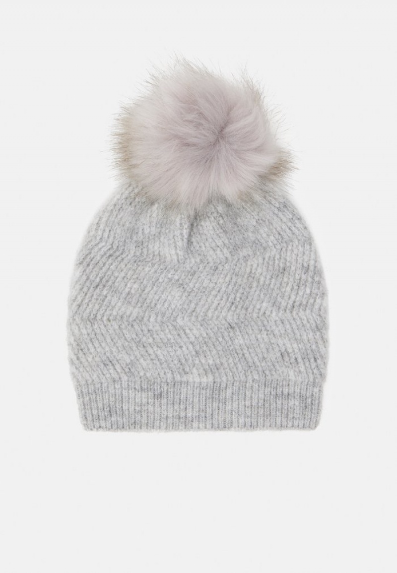 Anna Field Best Deal Beanie Dame Grå | NO-YFPUD-6347