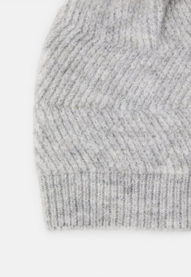 Anna Field Best Deal Beanie Dame Grå | NO-YFPUD-6347