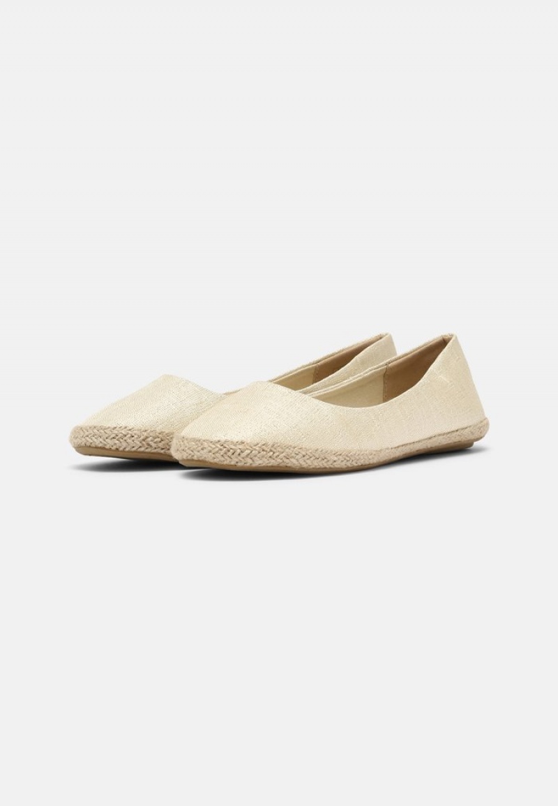 Anna Field Best Deal Espadrilles Ballerinasko Dame Gull | NO-LIYTH-4308