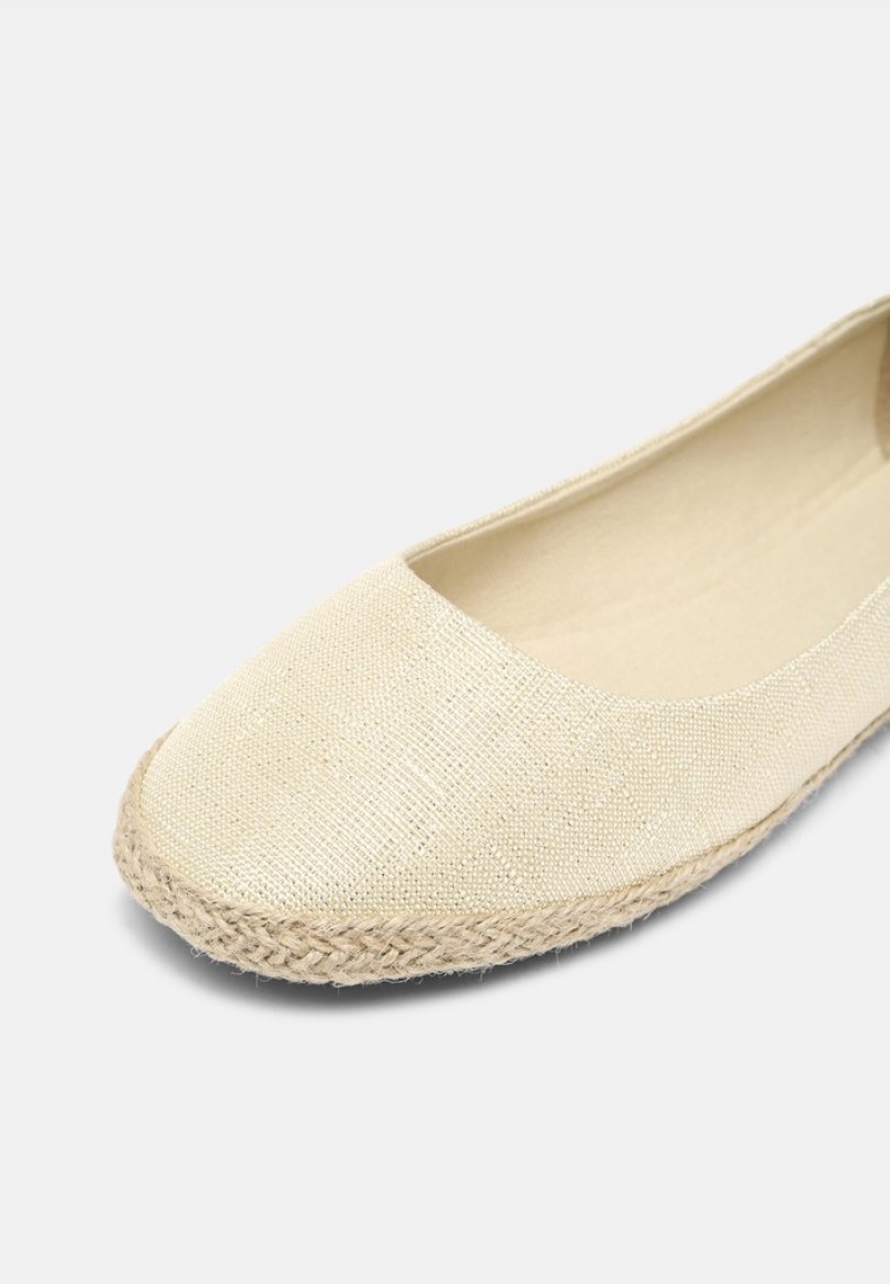 Anna Field Best Deal Espadrilles Ballerinasko Dame Gull | NO-LIYTH-4308