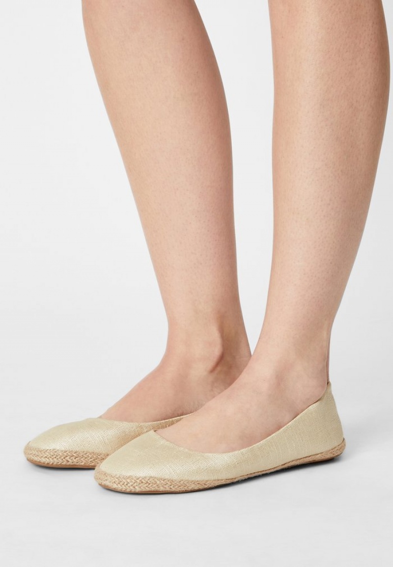 Anna Field Best Deal Espadrilles Ballerinasko Dame Gull | NO-LIYTH-4308