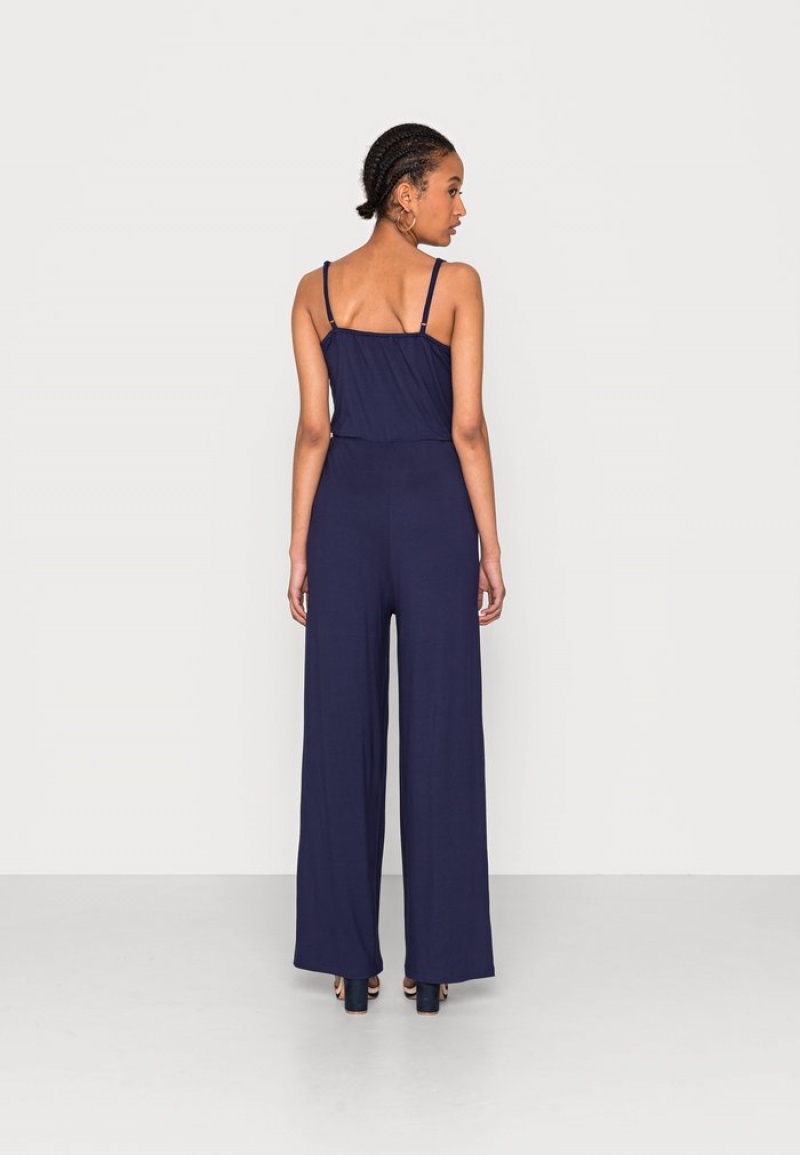 Anna Field Best Deal Jumpsuit Dame Mørke Blå | NO-QFZNA-9347