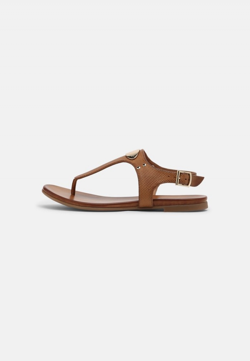 Anna Field Best Deal T-Bar Sandaler Dame Brune | NO-LAJRQ-5489