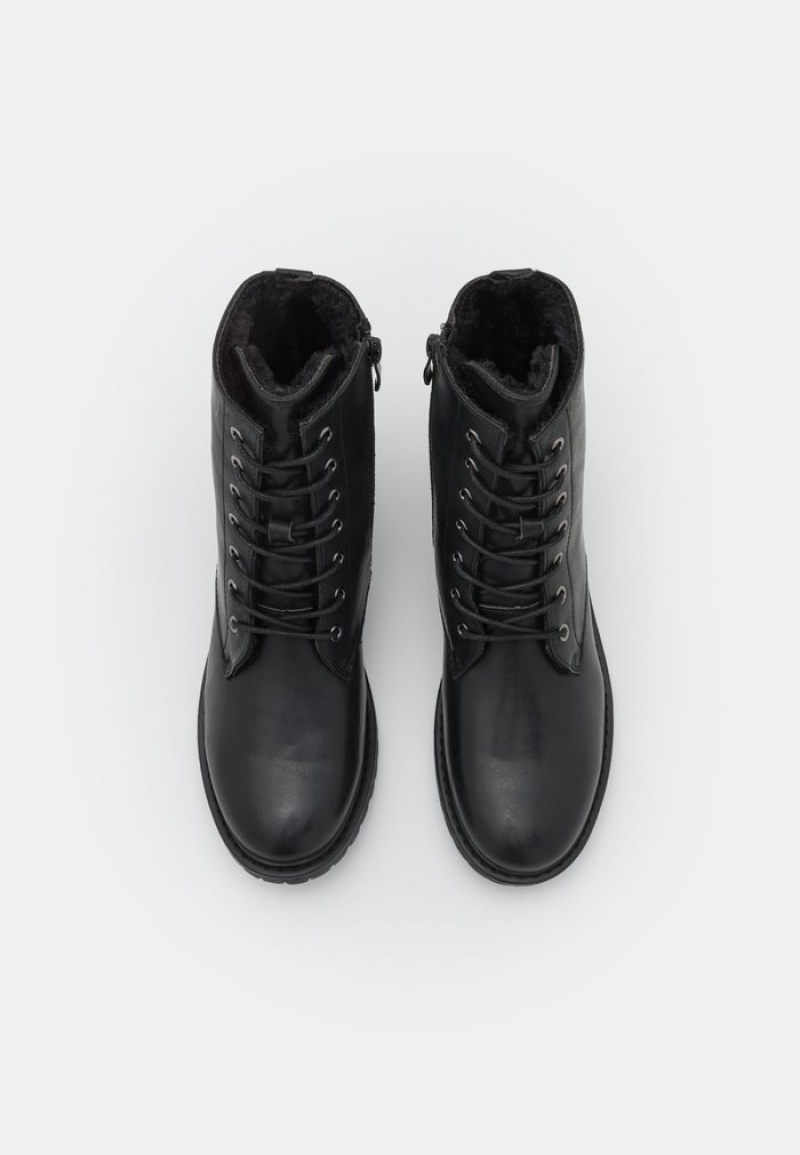 Anna Field Best Deal Vinter Booties Vinterstøvler Dame Svarte | NO-YCHQW-4013