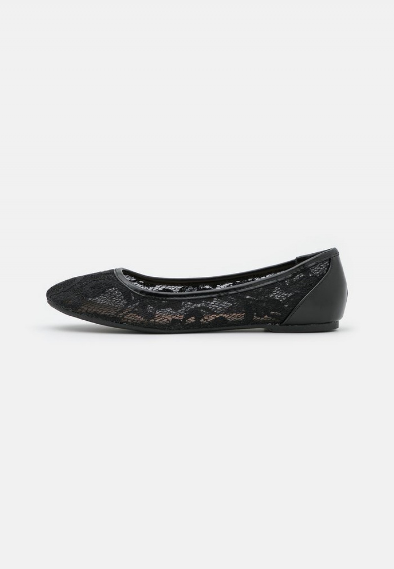 Anna Field Best Pirce Ballet Pumps Ballerinasko Dame Svarte | NO-YANRG-4796