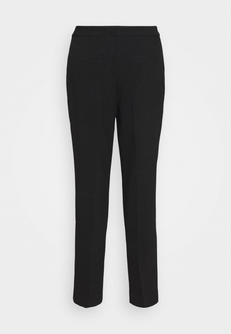 Anna Field Best Pirce Basic Business Pant Slim Leg Bukser Dame Svarte | NO-JKRDW-4680