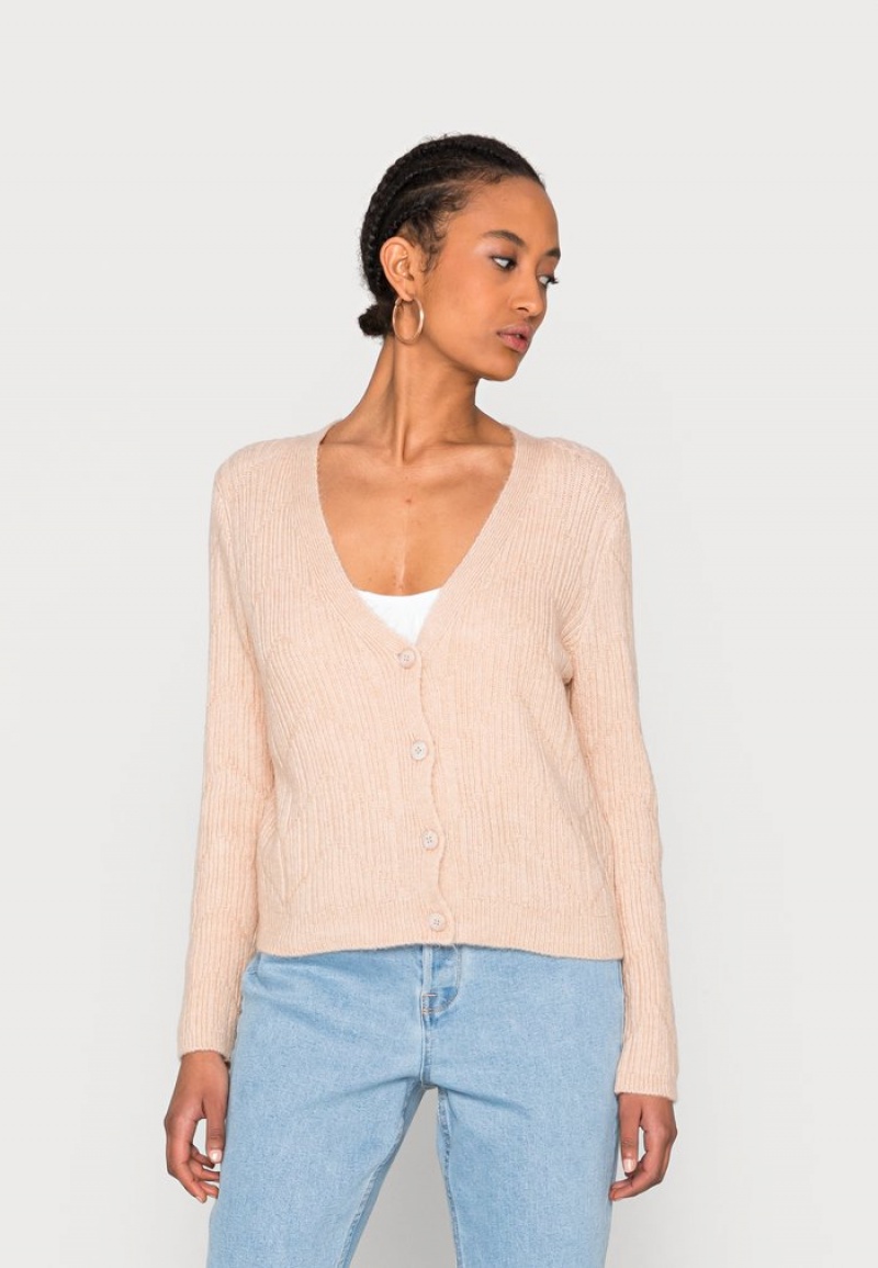 Anna Field Best Pirce Cardigan Dame Beige | NO-BXQJI-5728