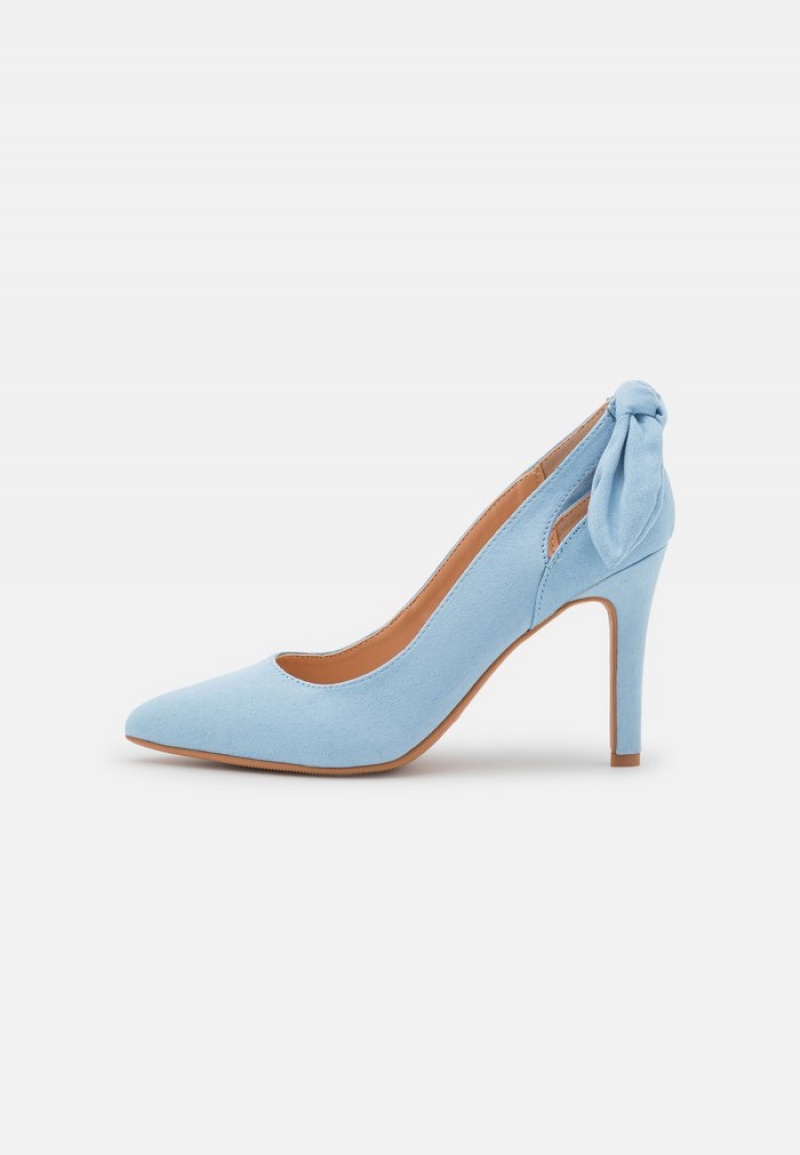 Anna Field Best Pirce Classic Heels Pumps Dame Lyse Blå | NO-KNXRV-6015