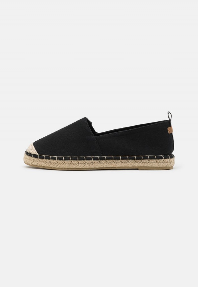 Anna Field Best Pirce Espadrilles Lave Sko Dame Svarte | NO-EMTPD-0276