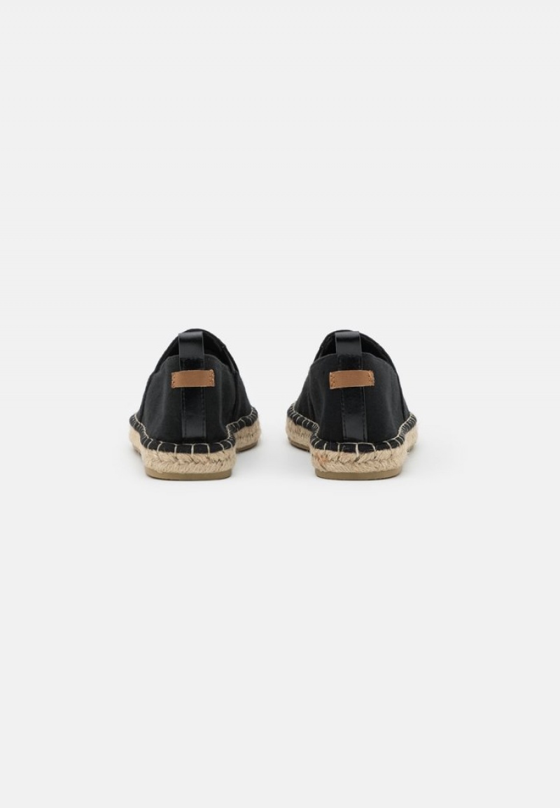 Anna Field Best Pirce Espadrilles Lave Sko Dame Svarte | NO-EMTPD-0276