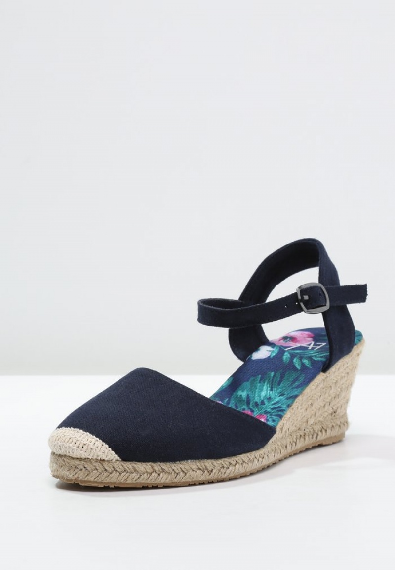 Anna Field Best Pirce Espadrilles Sandaler Dame Mørke Blå | NO-ARLFD-1674