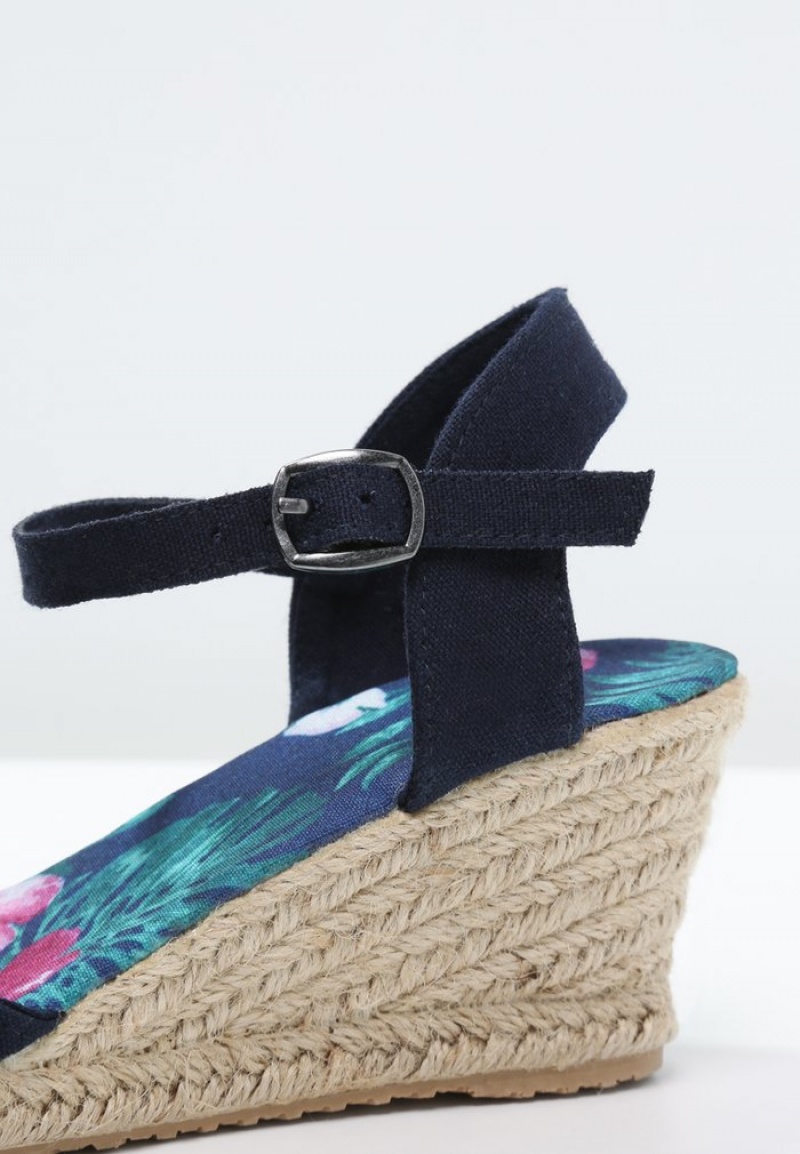 Anna Field Best Pirce Espadrilles Sandaler Dame Mørke Blå | NO-ARLFD-1674