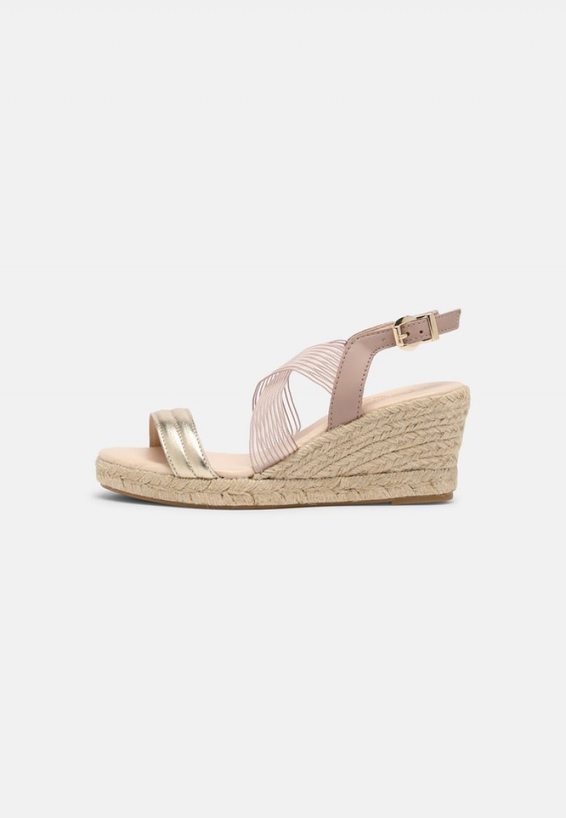 Anna Field Best Pirce Komfort Espadrilles Sandaler Dame Beige | NO-LWHZQ-6750