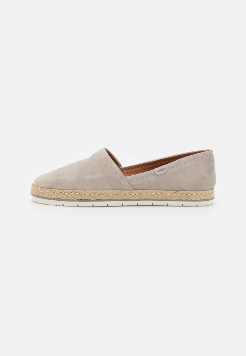 Anna Field Best Pirce Leather Espadrilles Lave Sko Dame Grå | NO-KILTV-9845