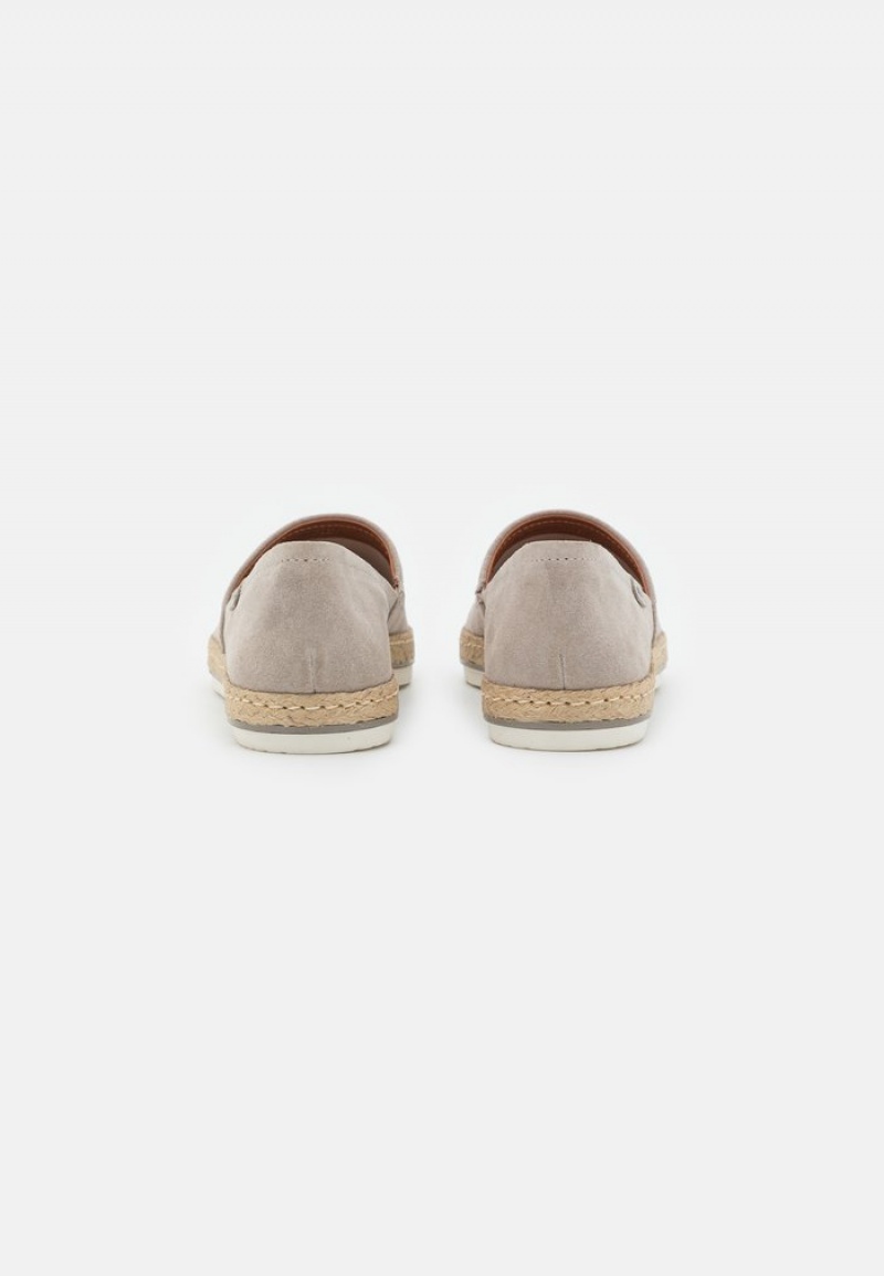 Anna Field Best Pirce Leather Espadrilles Lave Sko Dame Grå | NO-KILTV-9845