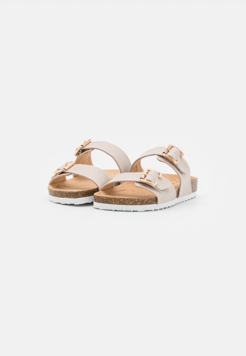 Anna Field Best Pirce Mules Dame Beige | NO-MTQDF-4972