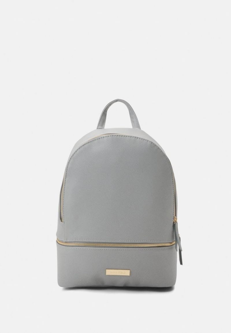 Anna Field Best Pirce Rucksack Ryggsekk Dame Lyse Grå | NO-QRSZX-6712