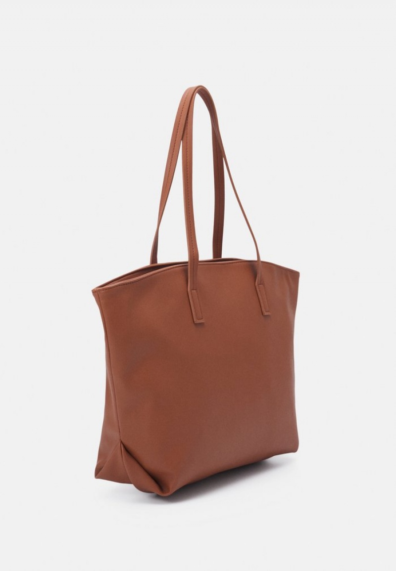 Anna Field Best Pirce Tote Veske Dame Lyse Gul | NO-OYDMU-0628