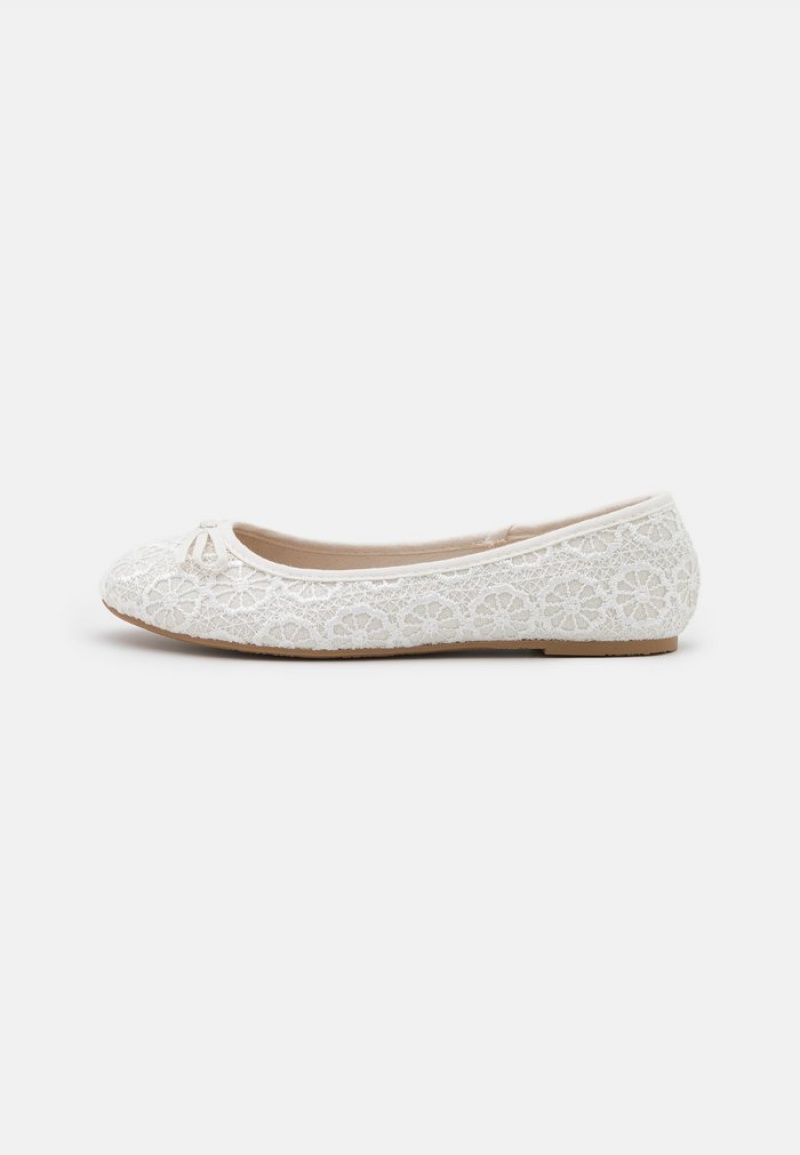 Anna Field Best Reviews Of Ballet Pumps Ballerinasko Dame Hvite | NO-JPNUO-9753