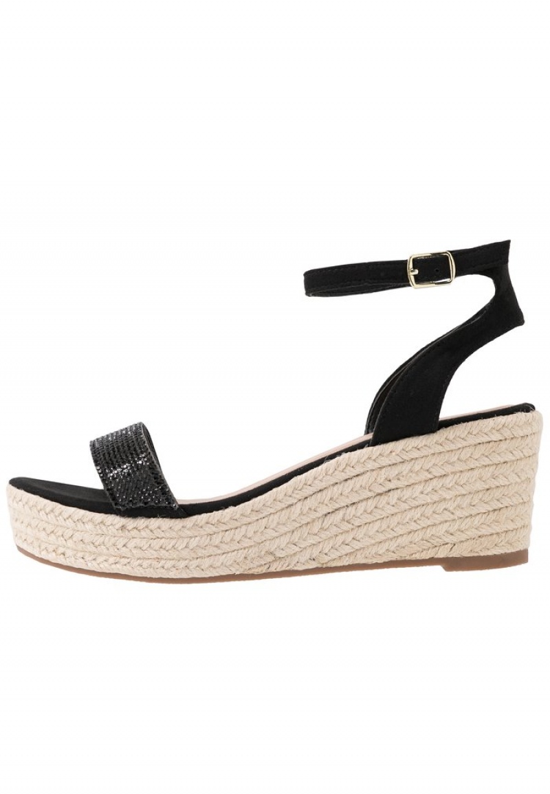 Anna Field Best Reviews Of Espadrilles Sandaler Dame Svarte | NO-HIBSO-0593