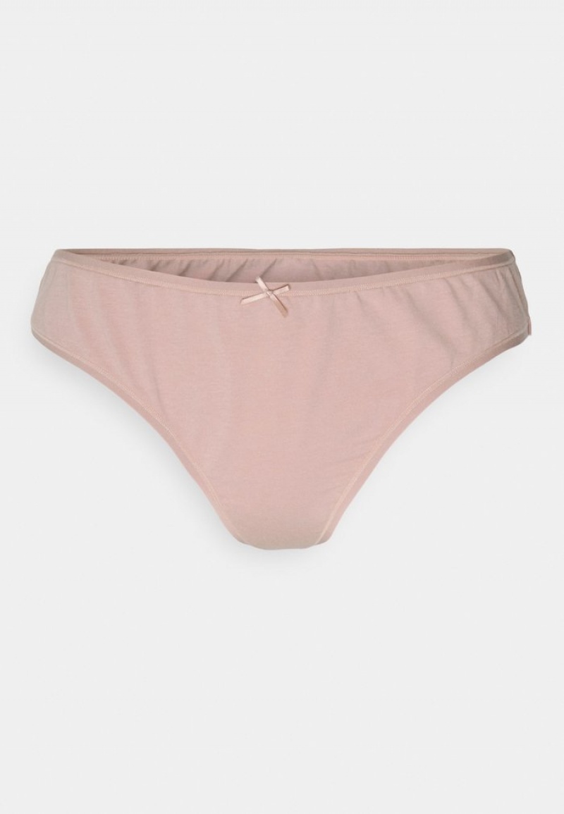 Anna Field Best Reviews Of Georgina 7Pp Thong Bomull Thong Dame Rosa | NO-SGLUN-6902