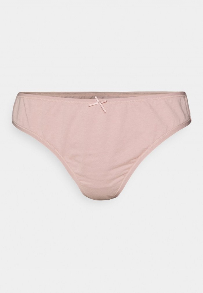 Anna Field Best Reviews Of Georgina 7Pp Thong Bomull Thong Dame Rosa | NO-SGLUN-6902