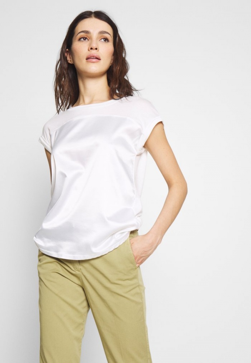 Anna Field Best Sale Basic T-Skjorte Dame Beige | NO-SRUPD-4872