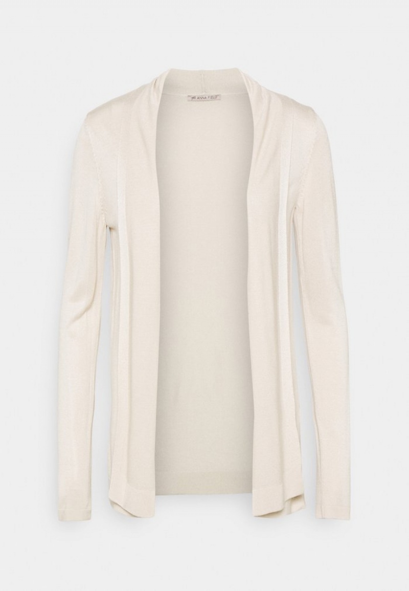 Anna Field Best Sale Cardigan Dame Beige | NO-MYILK-7046