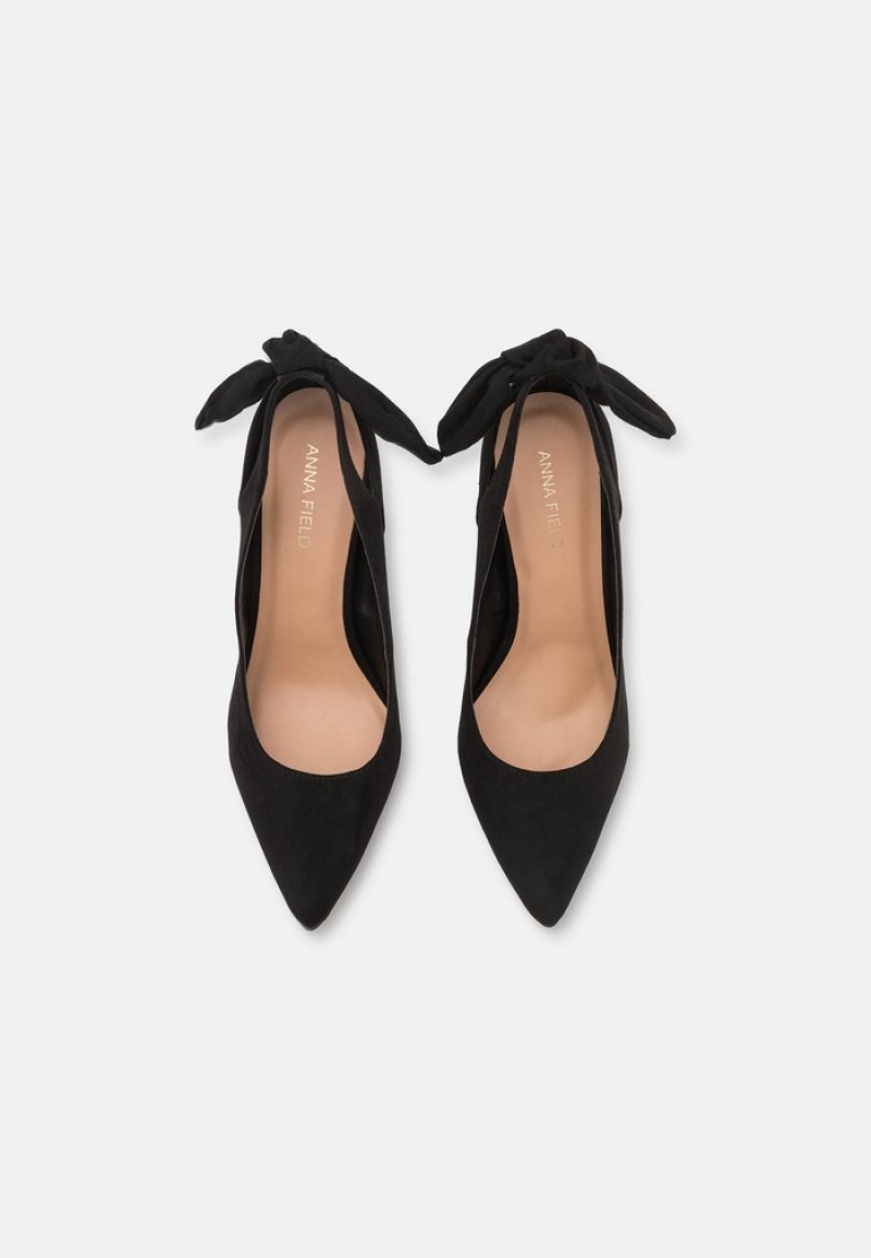 Anna Field Best Sale Classic Heels Pumps Dame Svarte | NO-GLZAM-5027