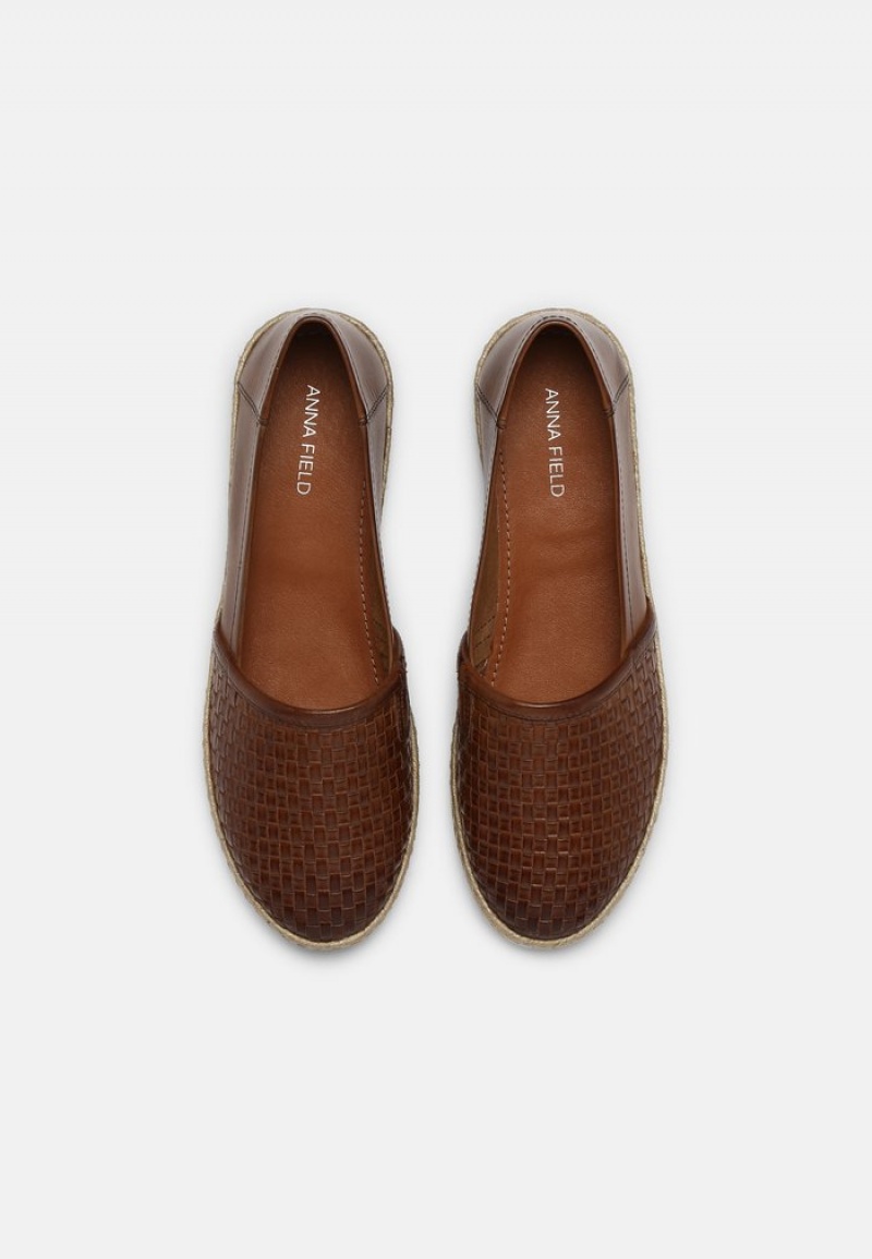 Anna Field Best Sale Espadrilles Lave Sko Dame Brune | NO-PUCWT-9267