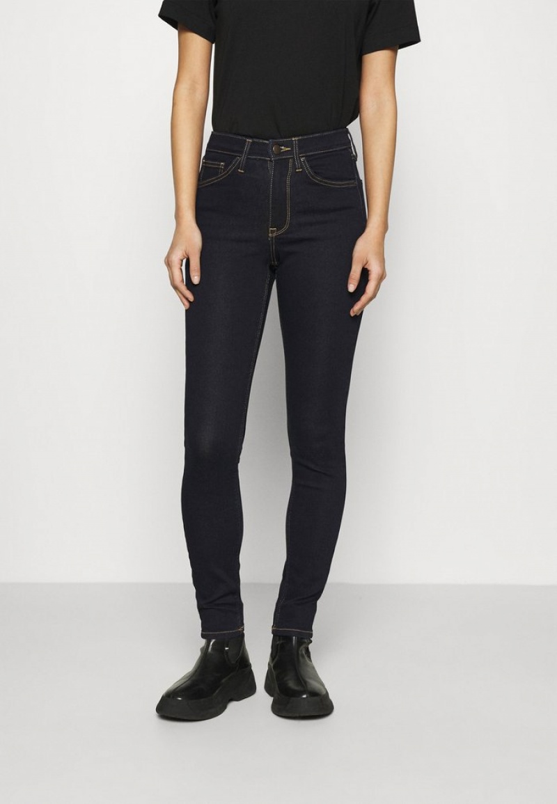 Anna Field Best Sale Slim Jeans Dame Blå | NO-XVUOK-2439