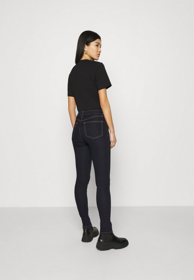 Anna Field Best Sale Slim Jeans Dame Blå | NO-XVUOK-2439