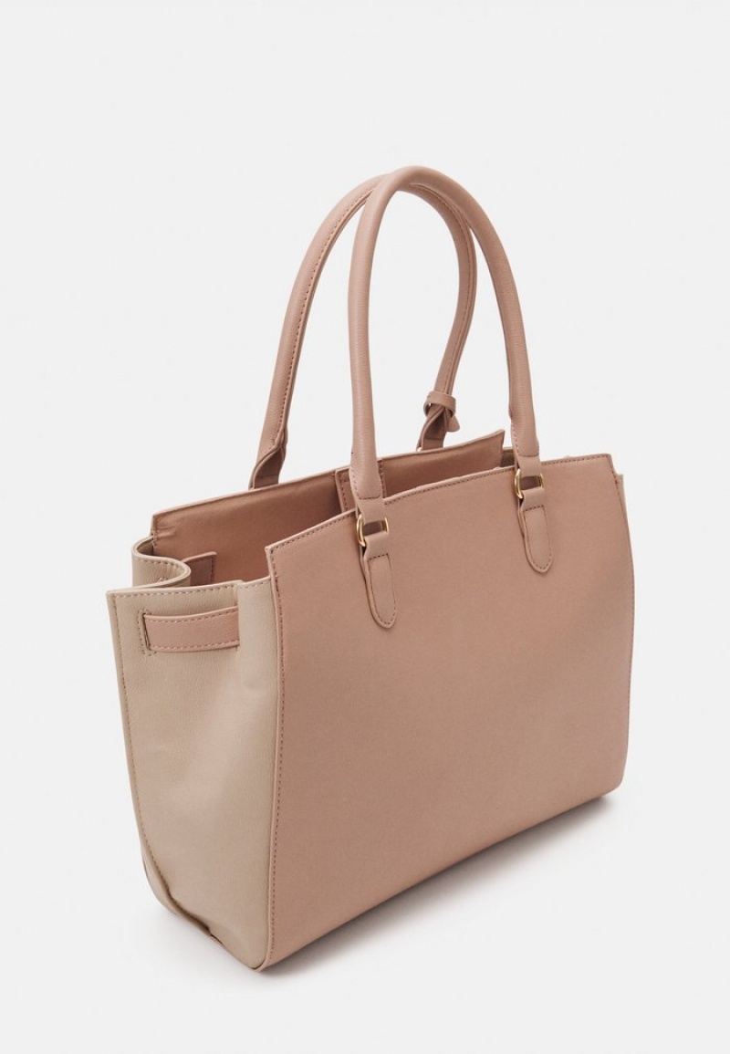 Anna Field Best Sale Tote Veske Dame Rosa | NO-ZHMXK-2985