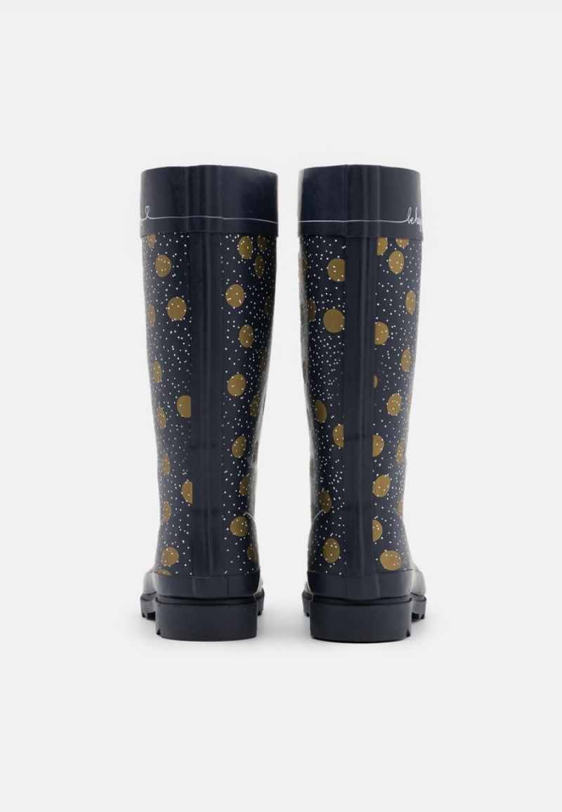 Anna Field Best Sale Wellies Støvler Dame Mørke Blå | NO-ZWJXY-5394