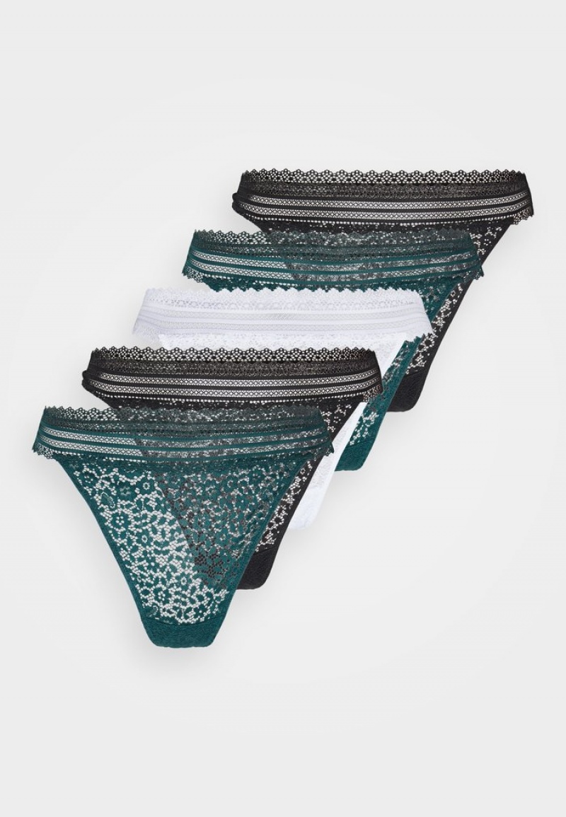 Anna Field Budget 5Pp Blonder Thong Dame Turkis | NO-YZRGT-1487