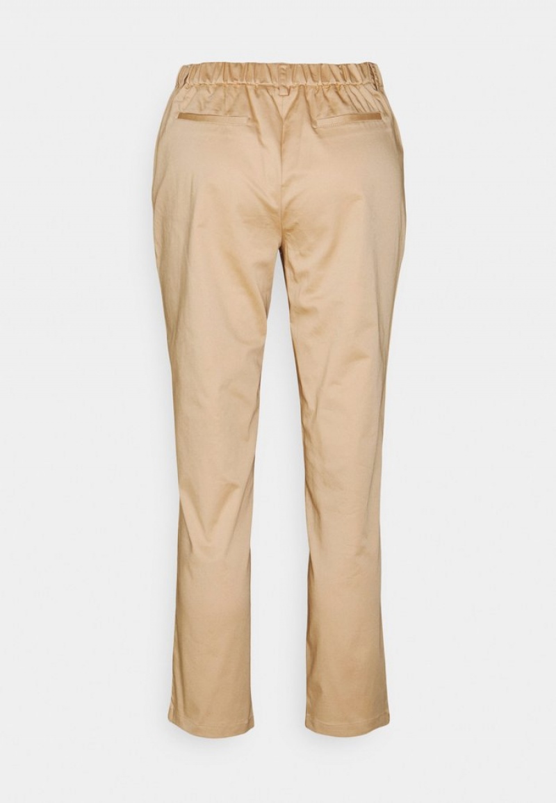 Anna Field Budget Basic Chino Bukser Dame Beige | NO-MIHOD-9065